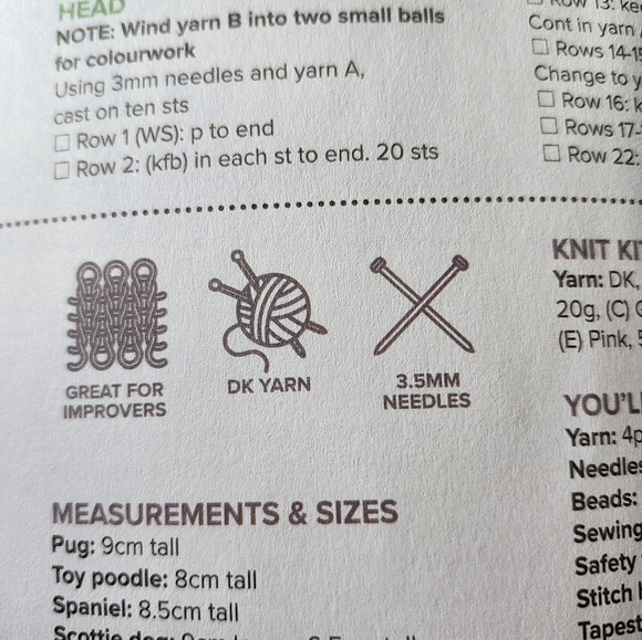 Puppies Knit Kit - Picture 3 of 3